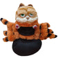 ELAINREN Stuffed Carfield Cat Wear Spider Costume/11.8''