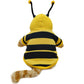 ELAINREN Stuffed Bumble Bee Garfield Cat Toy Cute Orange Cat Wearing Bee Costume/11.8‘’