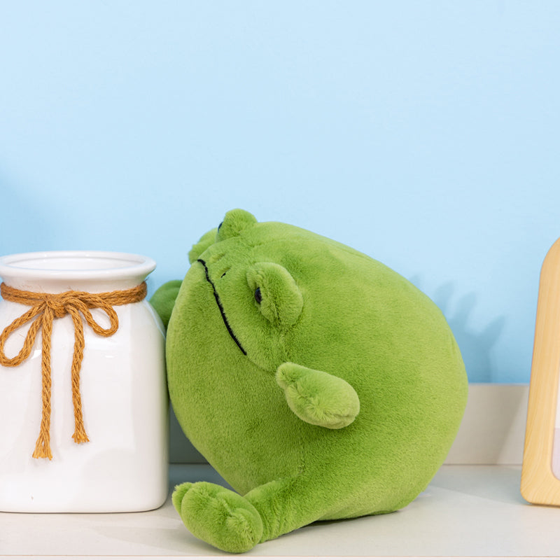 ELAINREN Chubby Frog Stuffed Toy GIfts/32cm