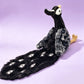 ELAINREN Realistic Peacock Plush Toy,Cute Peacock Stuffed Animal Doll /21cm