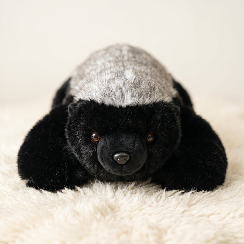 ELAINREN Realisitc Striper Skunk Plush Stuffed Animal-40cm
