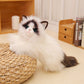 ELAINREN Simulation Cat Stuffed Realistic Kitten Toy GIfts