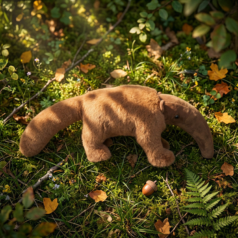 ELAINREN Realisitc Anteater Stuffed Animal Lifelike Anteater Plush Toys-60cm