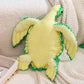 ELAINREN Lifelike Green Sea Turtle Stuffed Animals Toy Soft Turtle Shape Plush Pillow/50cm