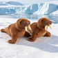 ELAINREN Realistic Walrus Stuffed Animals Toy/38cm
