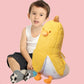 ELAINREN Banana Duck Plush Toy Cute Plushie Hugging Plush Pillow/19.6inch