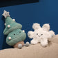 ELAINREN Cute Push Christmas Tree and Snowflake Toy GIfts