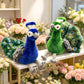 ELAINREN Realistic Peacock Plush Toy,Cute Peacock Stuffed Animal Doll /21cm