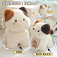 ELAINREN Mini Calico Kitten Stuffed Cat Plush Toy Gifts/30cm