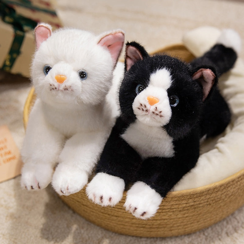 ELAINREN Realisitc Kitten Cat Stuffed Kitty Toy GIfts