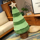 ELAINREN Plush Christmas Tree 11.8 Inch Christmas Plush Toy Soft Stuffed Christmas Tree Toy