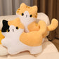 ELAINREN Super Soft Tabby Cat Plush Toy Pillow Decor Gifts