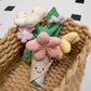 ELAINREN Cute Flower Bouquet - Handmade Plush Flower for Any Occasions, Birthday, Bridal Shower, Graduation