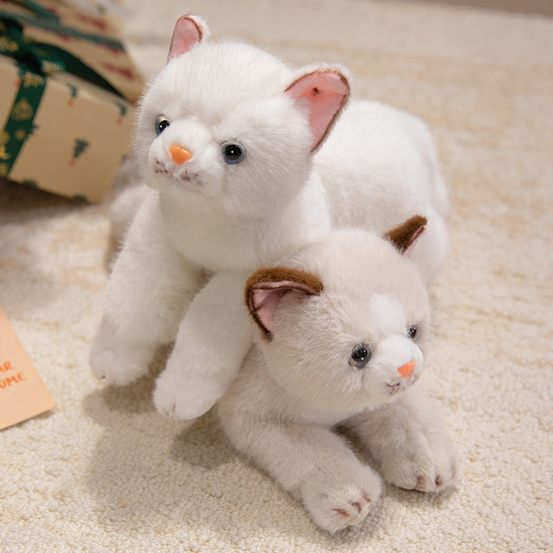 ELAINREN Realisitc Kitten Cat Stuffed Kitty Toy GIfts