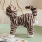 ELAINREN Realistic Tabby Cat Plush Kitten Stuffed Animals Toy/25cm