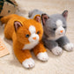 ELAINREN Realisitc Kitten Cat Stuffed Kitty Toy GIfts