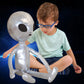 ELAINREN Gold Alien Stuffed Space Toy Soft Saucerman Plush Pillow/25.6''