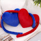 ELAINREN Super Soft Heart-shaped Plush pillow decor for home/bed/sofa