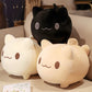 ELAINREN Cute Kitten Plush Toy Stuffed Animal Pet Kitty Soft Anime Cat Plush Pillow/7.8''x9.8''