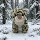 ELAINREN Realisitc Leopard Stuffed Cheetah Plush Toy-30cm