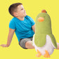 ELAINREN Green Banana Duck Plush Toy Cute Green Duck Stuffed Animal for Girls and Boys/19.7"