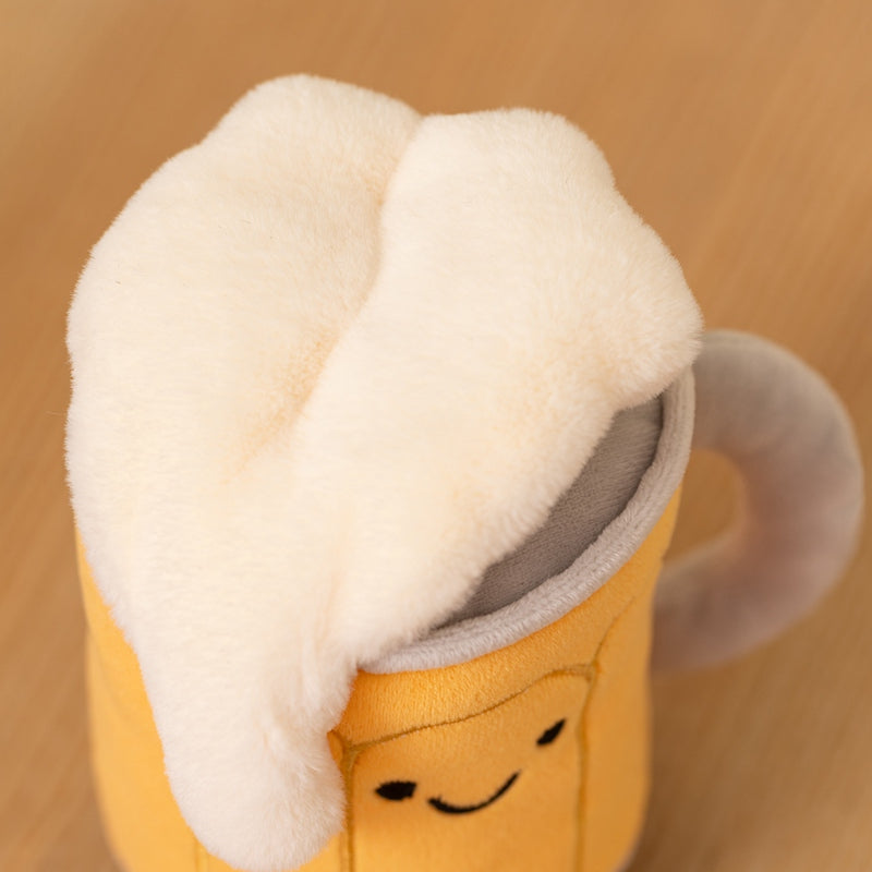 ELAINREN 4pc Beer Bottle and Cup Plush Toy Gifts-15cm