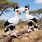 secretary bird-30cm