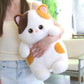 ELAINREN Sitting Cat Plush Soft Kitten Toy GIfts/40cm
