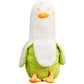 ELAINREN Green Banana Duck Plush Toy Cute Green Duck Stuffed Animal for Girls and Boys/19.7"