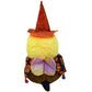ELAINREN Cuddly Smiling Bee Plush Toy with Witch's Cloak and Hat