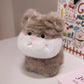 ELAINREN Sitting Tabby Cat Stuffed Animals Toy GIfts