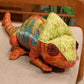 ELAINREN Realisitc Lizard Plush BIg Chameleon Stuffed Animals Toy GIfts/70cm