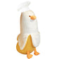 ELAINREN Cute Banana Duck Stuffed Animal Long Banana Chef Duck Plush Pillow for Girls and Boys/19.6''