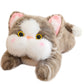 ELAINREN Realistic Weighted Cat Stuffed Animal,Soft Kawaii Kitty Plush Toy Gift/30cm
