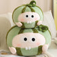 ELAINREN Comfort Food Watermelon Plush Pillow Soft Fruit Stuffed Watermelon Toy Gifts/18cm