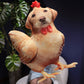 ELAINREN 3D Realisitc Chicken Dog Plush Large Accent Pillow Decor Gifts/45cm