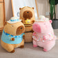 ELAINREN Cute Dress Up Capybara Plush Toy Kawaii Capybara Stuffed Animals Wearing Pink Skirt /9.8‘’