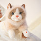 ELAINREN Lifelike Cat Plush Toy Realistic Kitten Stuffed Animals Doll Gifts/45cm