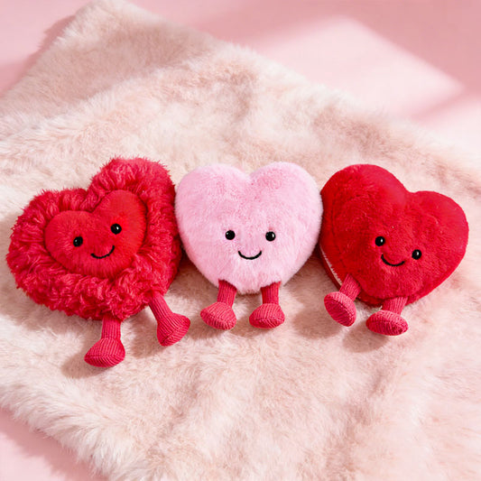 ELAINREN Plush Heart Valentine's Day Stuffed Animals Toy