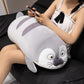 ELAINREN Seal Stuffed Animal Cute Seal Plush Toy Pillow Kawaii Doll for Kids/40cm
