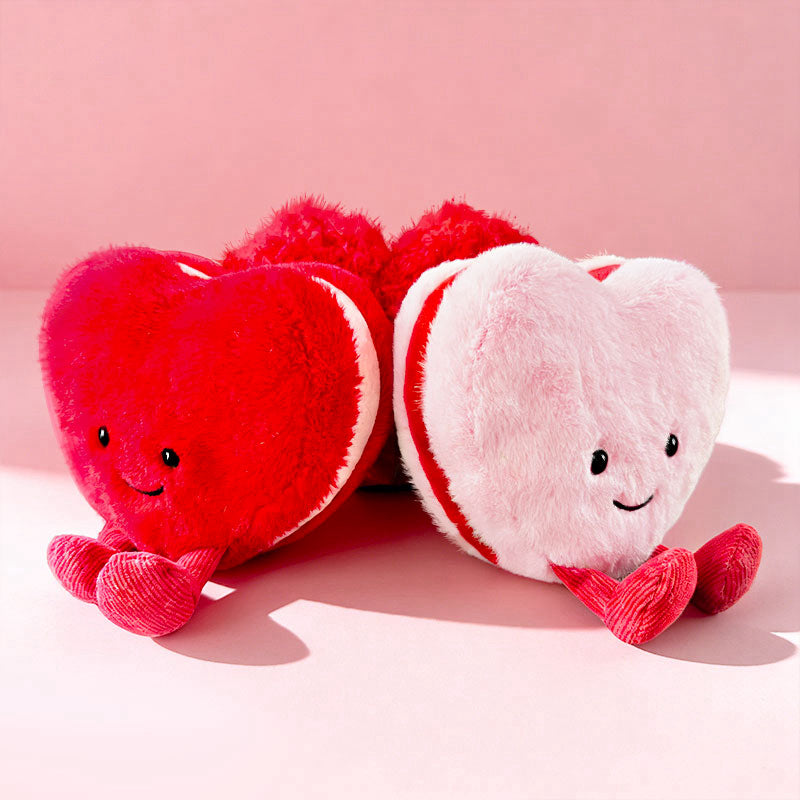 ELAINREN Plush Heart Valentine's Day Stuffed Animals Toy