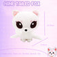 ELAINREN Cartoon Nine-Tailed Fox Plush Toy/9.8''x12.9''