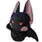 ELAINREN Furry Bat Plush Pillow Cuddly Gothic Bat Stuffed Gifts/13.7''