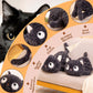 ELAINREN Ultra-Soft Gray Kitten Plush Pillow Cuddly Black Cat Kitty Stuffed Animals Gifts/55cm