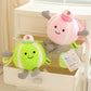 ELAINREN 2 Pieces Plush Stuffed Baseball Toys, Fluffy Stuffed Mini Baseball for Kids/12cm