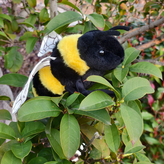 ELAINREN Realisitc Insect Plush Bee/butterfly/ladybug stuffed bugs toy