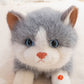 ELAINREN Lifelike Cat Plush Toy Realistic Kitten Stuffed Animals Doll Gifts/45cm