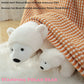 ELAINREN Big Ice Bear Stuffed Animals Pillow/19.6''