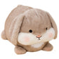 ELAINREN Chubby Brown Bunny Stuff Big Pillow Soft Rabbit Plush Toy/14''