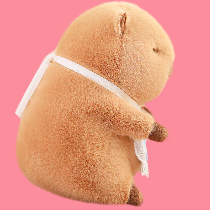 ELAINREN Cute Maid Capybara Stuffed Animal Kawaii Capybara Plush Toy Gifts/11.8''